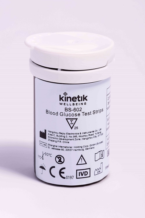 Smart Blood Glucose Device Test Strips