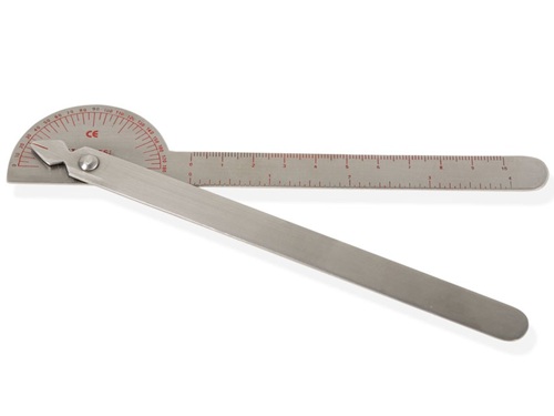 Stainless Steel 180 Degrees Robinson Goniometer