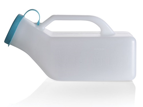 Hand-Held Male Urinal Bottle 1000 ml