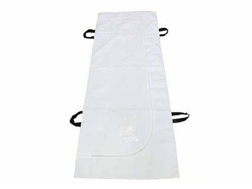 White Nylon Mortuary Body Bag