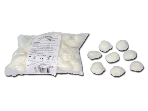 Round Gaze Tampon Non-sterile Box 100