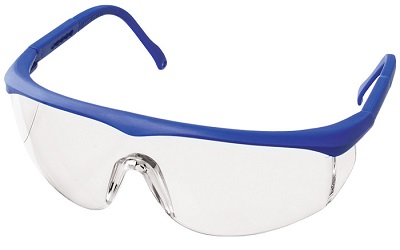 Full  Protective Eyewear  Colored Frame
