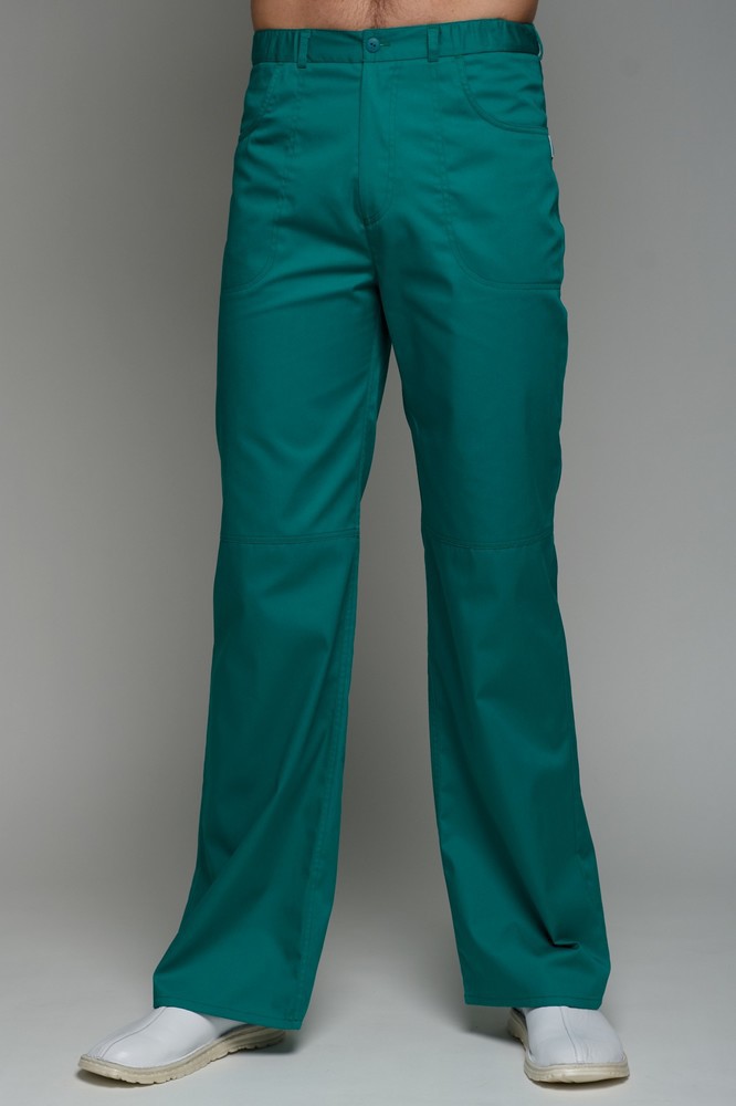 Mens Medical Scrub Trousers Straight Leg