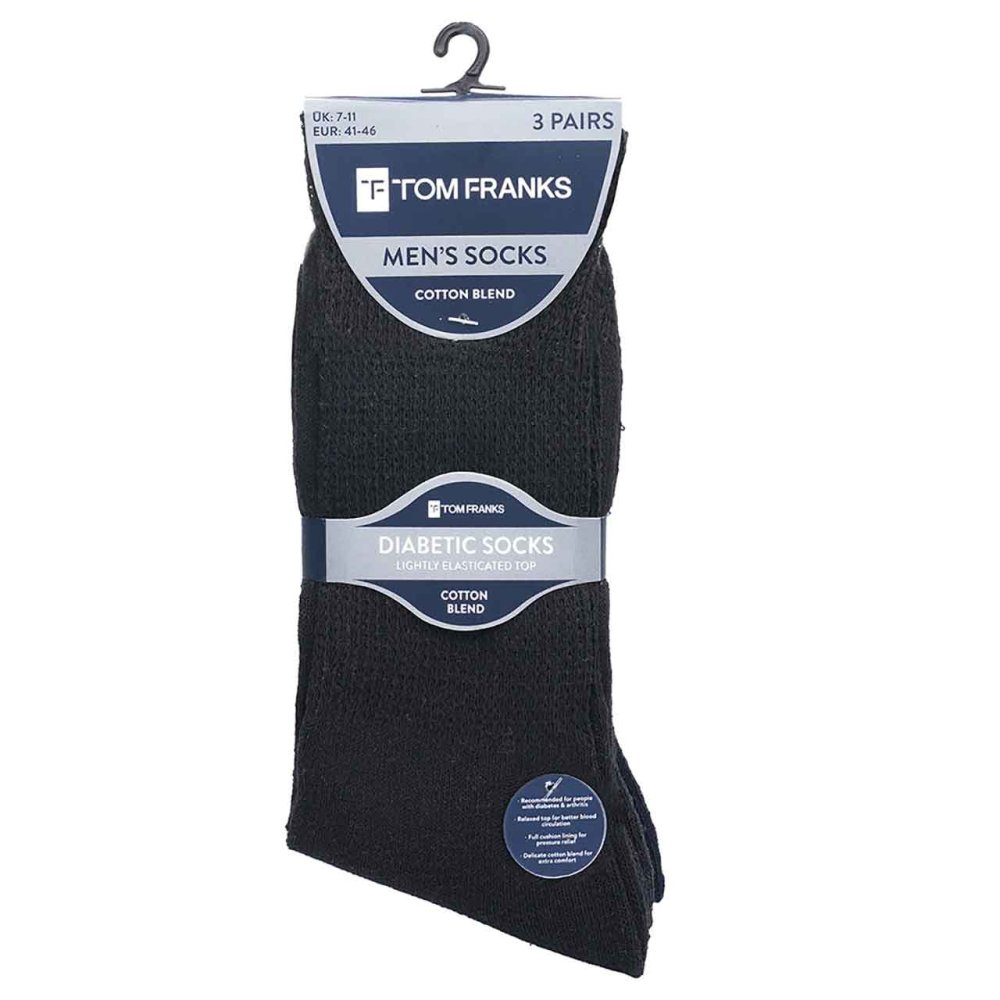 Tom Franks Mens Diabetic Socks