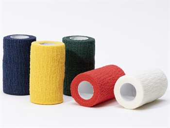 Cohesive bandages 4 m x 8 cm - Mixed Colours Box Of 10
