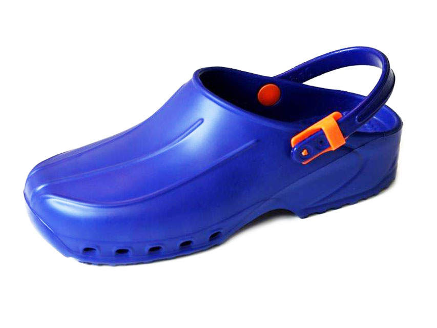 Washable Unisex Theatre Clogs in  Blue