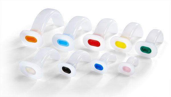 Click Medical Guedal Airways Set Of 8 Clear  Click Medical Guedal Airways Set Of 8 Clear