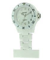 White Silicon Fob Watch