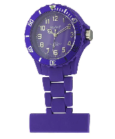 Purple Silicon Fob Watch