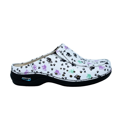 Female Nurses Clogs Washable Fun Pattern