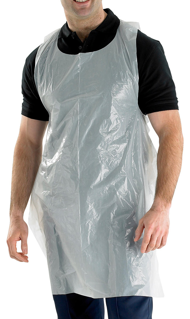 Polythene Aprons White Pack of 1000