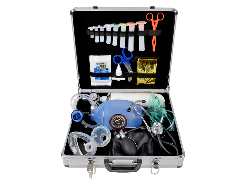 Aluminium  Bag  With Emergency   Kit