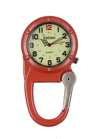 Paramedic Clip Watch -Clear Luminous Dial