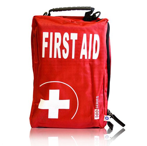 Red First Aid Bag Red