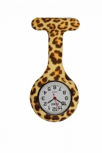 Practical and Stylish Fob Watch Leopard