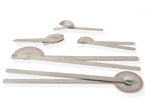Stainless Steel 180 Degrees Robinson Goniometer