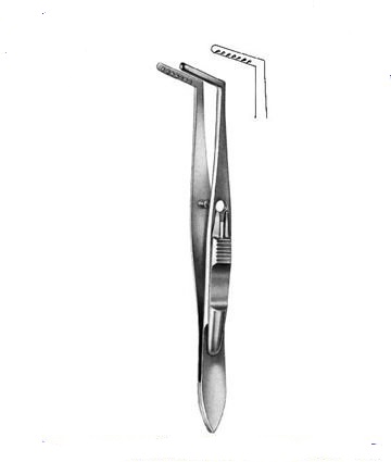 JAMESON Strabismus Forceps 10 cm