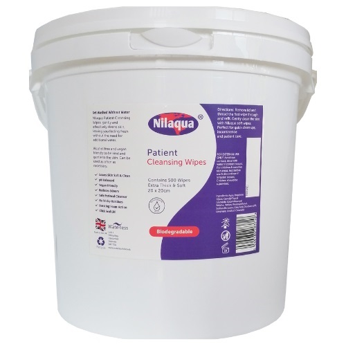 Biodegradable Eco Patient Cleansing Wipes 500pk  Biodegradable Eco Patient Cleansing Wipes 500pk