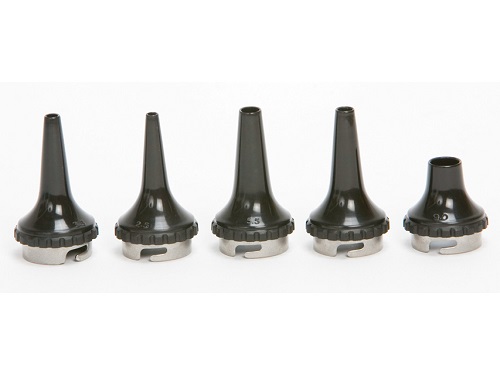 Kit of 5 Reusable Plastic  Otoscope Speculum