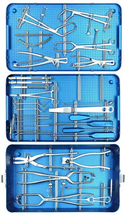 Pelvic Reconstruction Plate Instrument Set