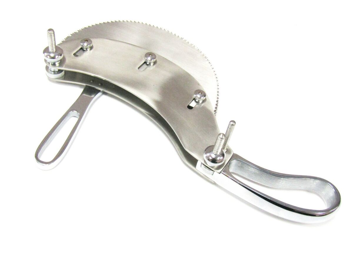 Post Mortem Saw Spinal Double Blade