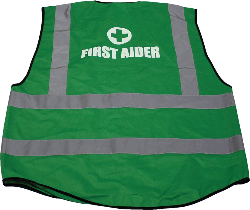Green Waistcoat First Aider