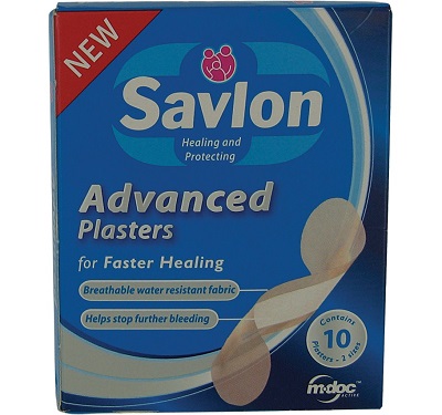 Savlon Antiseptic Plasters Pack of 10