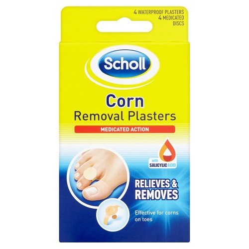 Corn Removal Plasters Pack of 4