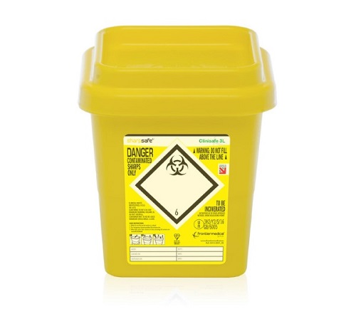 Clinisafe Sharp Safe Container 3 L