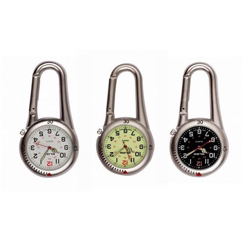 Paramedic  Silver Belt Clip Watches