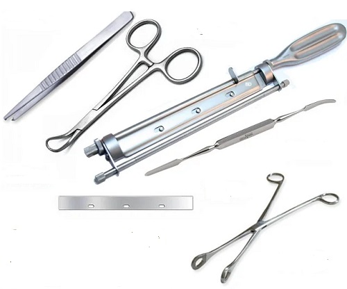 Emergency  Skin Graft Surgery Set