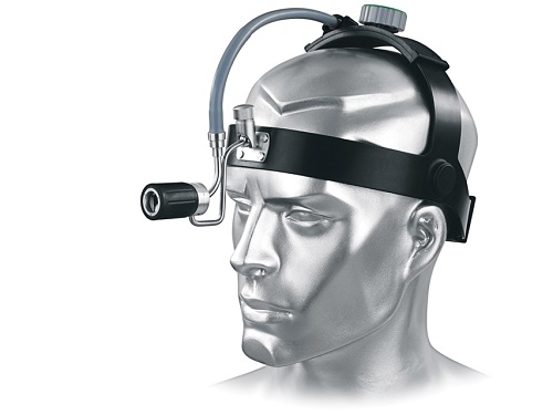 Head Light With Fibre Optic Cable