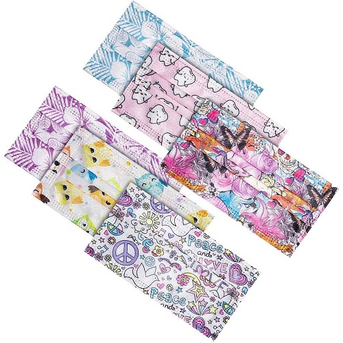 Surgical Mask With Motif Pack of 50
