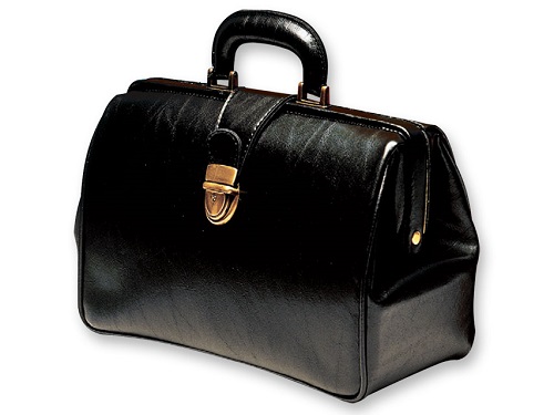 Practical Doctors Bag In Synthetic  Leather