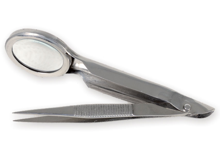 Tweezer with Magnifier