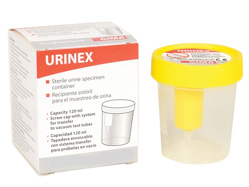 Urine Container 120 ml With Sampling Point  Box of 100