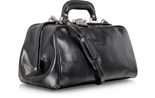 Doctors Bag Vintage Style  in Black  Doctors Bag Vintage Style  in Black