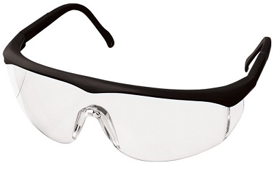 Full  Protective Eyewear  Colored Frame