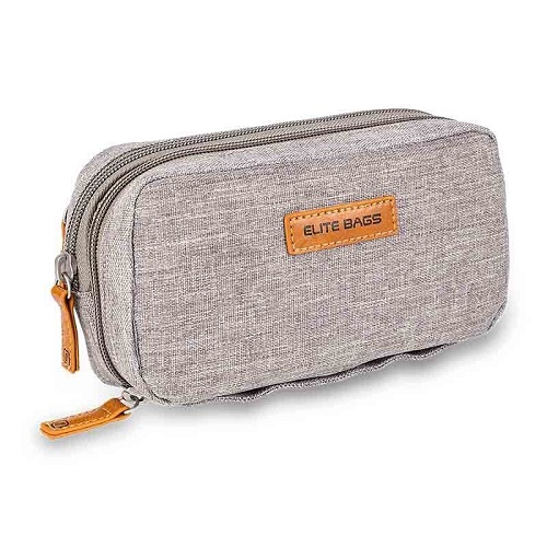 Grey Stylish Isothermal Diabetics Bag