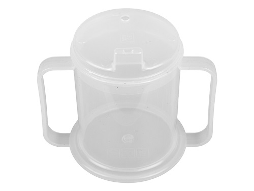 Plastic Handle Grip Cup For Elderly