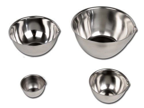 Stainless Steel Gallipot With Lip