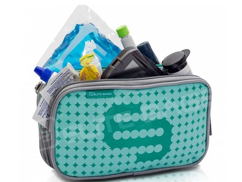 Trendy Isothermical Bag For The Diabetic Kit In  Green
