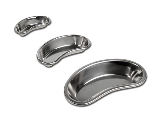 Deep Kidney Dish Stainless Steel