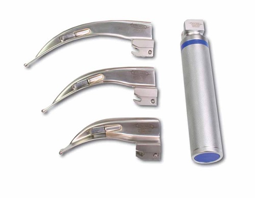 Laryngoscope Set 3 With  Mc Intosh Blades