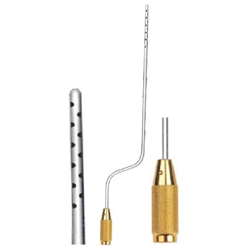 Infiltration Bayonet Shape Liposuction Cannula