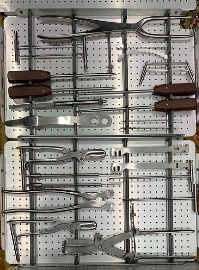 Pelvic Reconstruction Plate Instruments Set B - Orthopedic Surgery ...