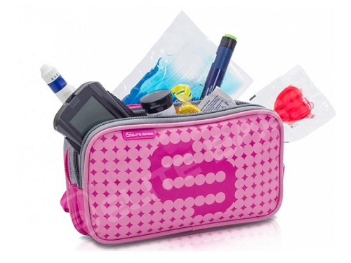 Trendy Isothermical Bag For The Diabetic Kit In  Pink