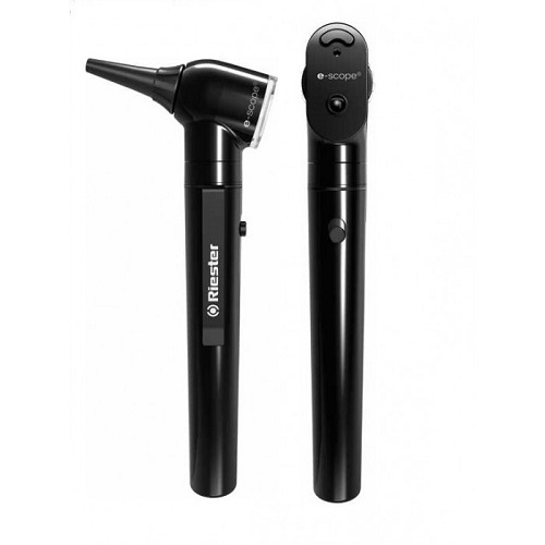 Riester e-scope Fibre Optic Otoscope and Ophthalmoscope LED Set
