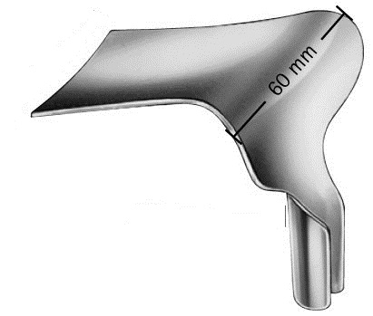 Scherbak Vaginal Specula  Blade 55 x 40/60mm