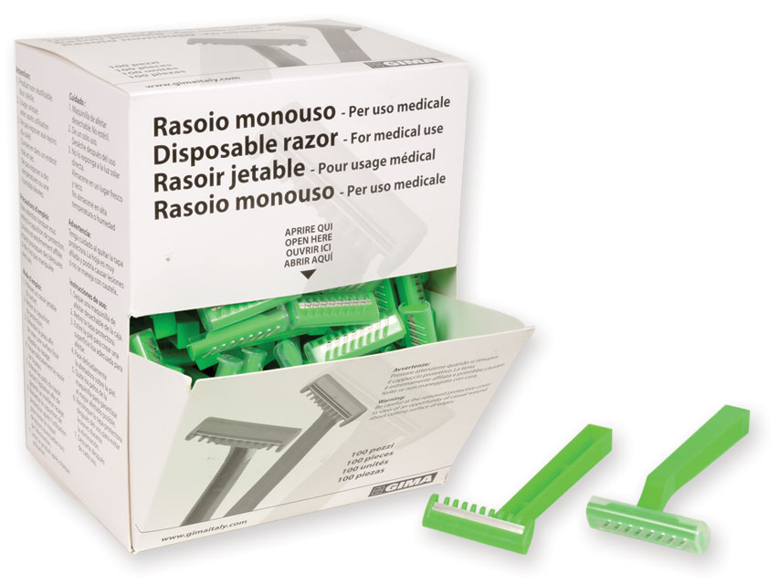 Surgical Razors Double Blade Box of 100